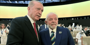 Cumhurbaşkanı Erdoğan, G7 Liderler Zirvesi kapsamında Brezilya Devlet Başkanı Lula da Silva'yla görüştü