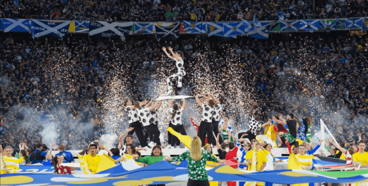 Avrupa Futbol Şampiyonası'nın açılış töreni yapıldı