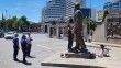Saldırılan Atatürk heykeli onarıldı

