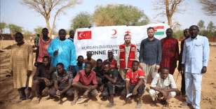 Türk Kızılay, Nijer'de 19 bin 75 hisse kurban etini ihtiyaç sahiplerine ulaştırdı