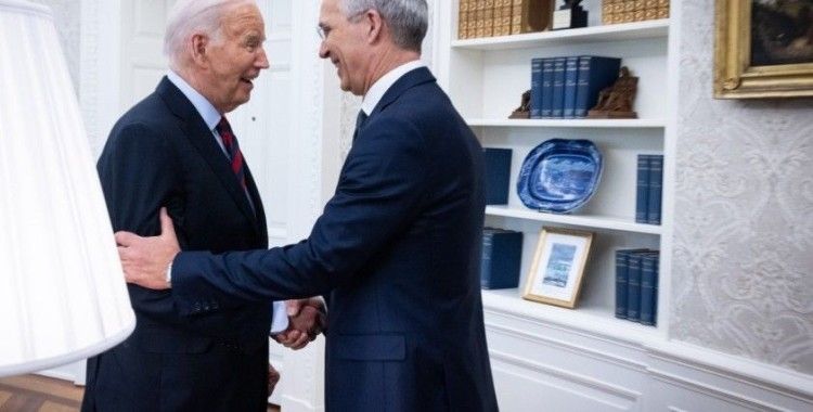 NATO Genel Sekreteri Stoltenberg, ABD Başkanı Joe Biden ile görüştü
