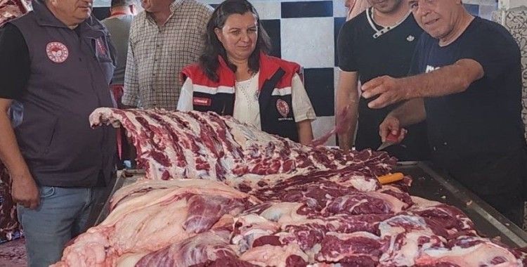 Kurban Kesim ve Kurbanlık Hayvan Satış Yerleri Denetleniyor
