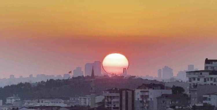 İstanbul’da gün batımı manzarası hayran bıraktı
