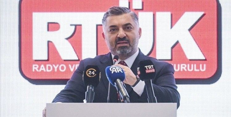 RTÜK Başkanı Şahin, örf ve adetlere aykırı yapımlarla mücadelenin süreceğini bildirdi