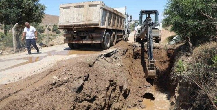 Büyükşehir, Bodrum’un içme suyu hatlarını değiştiriyor
