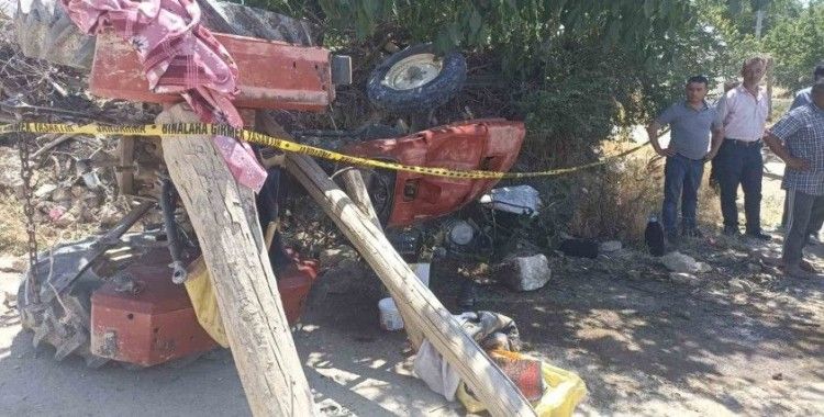 Malatya’da traktör kazası: 2 yaralı
