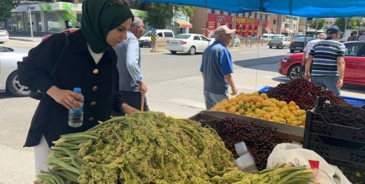 Sezonun son ışkınları tezgâhlarda yerini aldı
