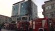 Ataşehir’de iş merkezi alev alev yandı
