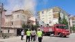 Karaman'da çatı yangını: 1 kişi dumandan etkilendi