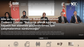 Aile ve Sosyal Hizmetler Bakanlığından kadın girişimciler için web sitesi