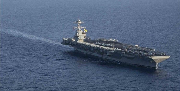 ABD Donanmasının 'USS Dwight D. Eisenhower' uçak gemisi görev bölgesinden ayrıldı