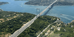 İstanbul'da tatil dönüşü yollardaki trafik havadan denetlendi
