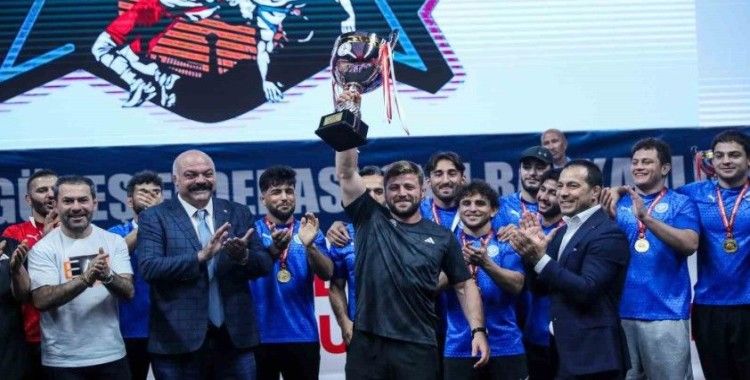Süper Lig Serbest Güreş Final Four müsabakalarında şampiyon ASKİ

