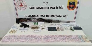 Kastamonu’da uyuşturucu ile yakalanan 7 şüpheliden 2’si tutuklandı
