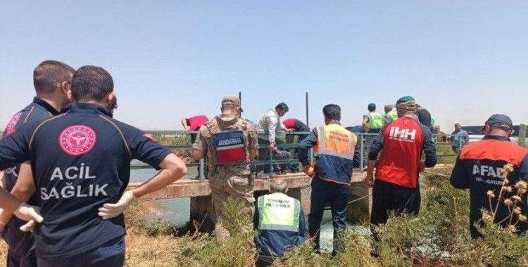 Şanlıurfa'da sulama kanalında erkek cesedi bulundu