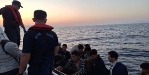 15'i çocuk 29 düzensiz göçmen yakalandı