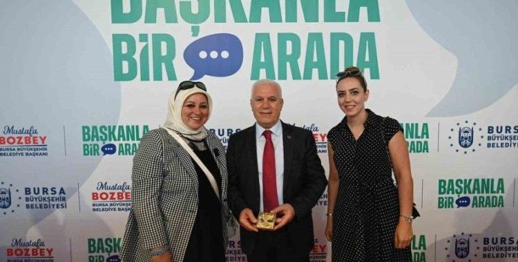 Bursalılar, Başkan Bozbey ile buluştu
