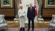 Diyanet İşleri Başkanı Erbaş, kurumun çalışmalarıyla ilgili Cumhurbaşkanı Erdoğan'a bilgi verdi