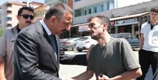 Zonguldak Valisi Osman Hacıbektaşoğlu, Karaman beldesini ziyaret etti

