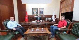 AK Parti İl Başkanı Albayrak ve yardımcısı Vali Aksoy’u ziyaret etti
