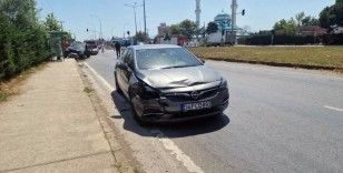 Sakarya'da duble yolda zincirleme kaza: 4 yaralı