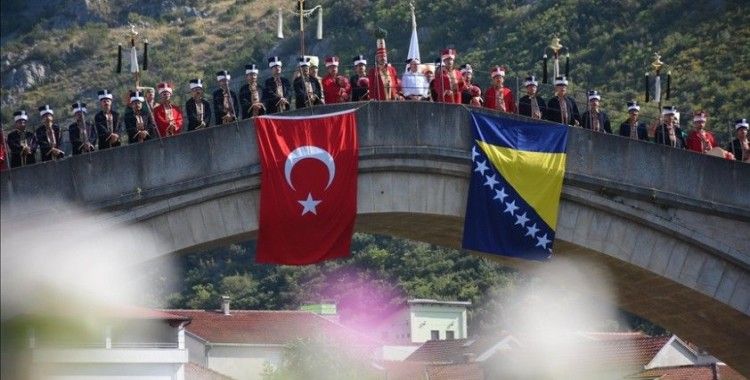 Milli Savunma Bakanlığı Mehteran Birliği, Mostar'da konser verdi