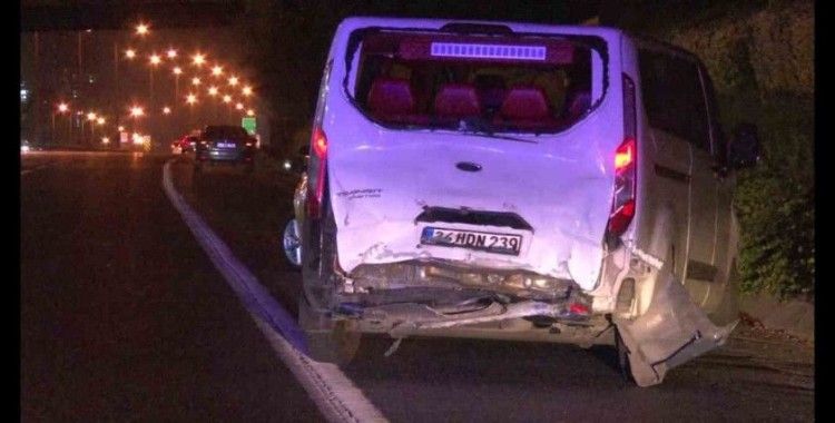 Ümraniye’de trafik kazası: 3 yaralı
