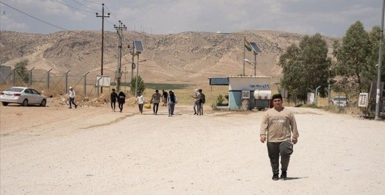 Irak'taki Yezidilerin kamp çilesi terör örgütü PKK'nın Sincar'daki işgali nedeniyle bitmiyor