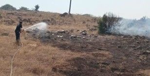 Kırıkhan'da otluk yangını söndürüldü