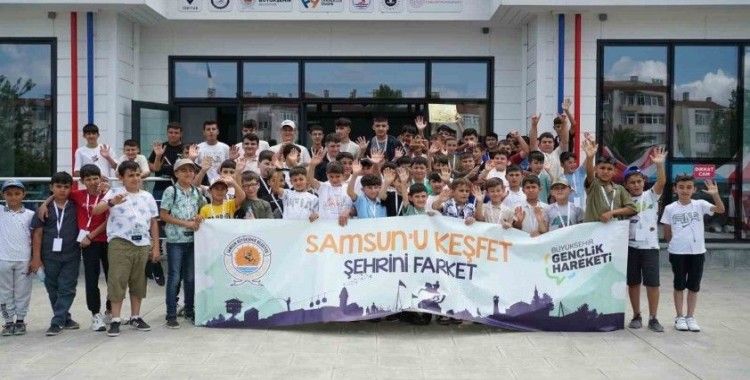 Öğrenciler Samsun’u keşfetti
