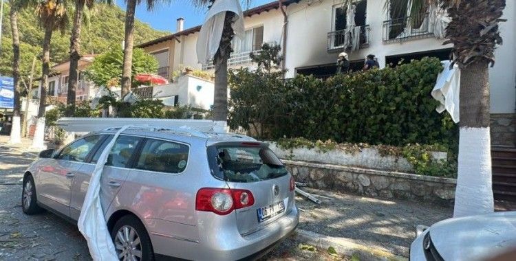 Fethiye'de tüp patladı: 1 ağır yaralı