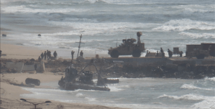 Pentagon: Gazze’deki yüzer iskele halen İsrail’in Aşdod Limanı'nda tutuluyor