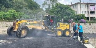 Kelebek hastası Ayşenur için 120 metrelik beton yol asfaltlandı
