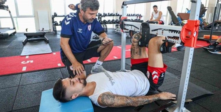 Samsunspor’da futbolcular teste tabi tutuldu
