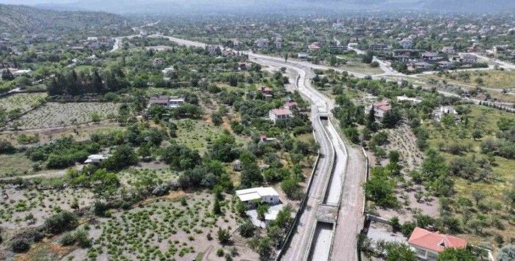 Başkan Özdoğan: "Tüm derelerde ıslah ve su güvenliği sağlıyoruz"
