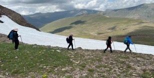 Erzurum’da dört mevsimi yaşatan doğa yürüyüşü
