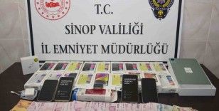 Sinop’ta işyerinden hırsızlık zanlıları yakalandı
