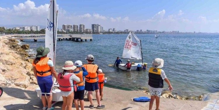 Mersin’deki Su Sporları Merkezi büyük ilgi görüyor
