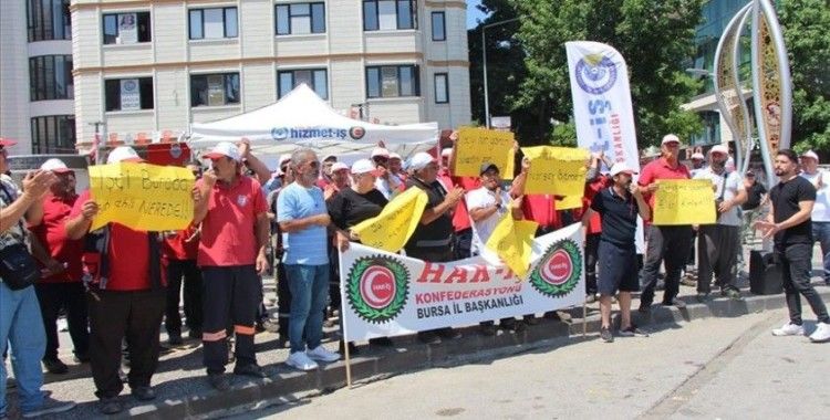 Yalova Belediyesinde işten çıkarılanlar için alınan grev kararı uygulanmaya başladı