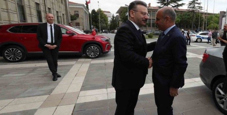 İçişleri Bakan Yardımcısı Mehmet Aktaş Vali Hüseyin Aksoy’u ziyaret etti
