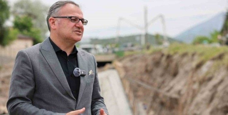 Başkan Özldoğan: "Dev kanal projemizde yüzde 60 seviyesine geldik"
