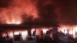 Malatya'da konteyner çarşıda yangın