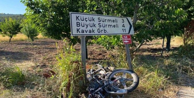 Trafik kazasında ağır yaralanan motosiklet sürücüsü yaşam mücadelesini kaybetti
