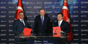 Çinli BYD firması ile Sanayi ve Teknoloji Bakanlığı arasında Türkiye'de yatırıma yönelik anlaşma imzalandı