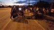 Amasya'da yolcu otobüsü ile hafif ticari araç çarpıştı: 3 yaralı