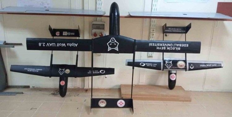 BŞEÜ’de geliştirilen ‘Alfa Kurt’ isimli kamikaze drone görücüye çıktı
