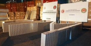 Gümrük Muhafaza ekipleri 230 bin paket kaçak sigara ele geçirdi