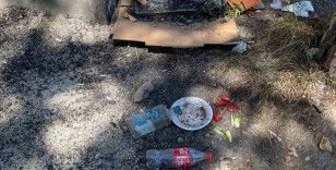 Piknikçiler çevreye attığı çöpler tepkilere neden oluyor
