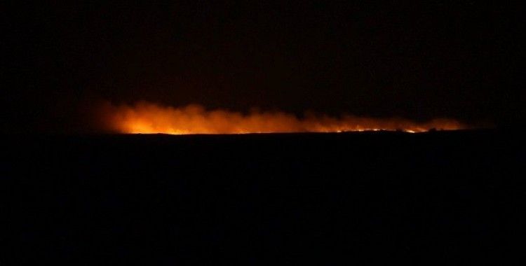 Bulgaristan - Türkiye sınırındaki yangın ürkütücü boyuta ulaştı
