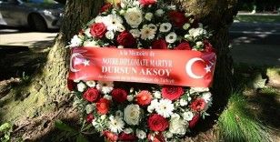 Şehit Türk diplomat Dursun Aksoy Brüksel'de anıldı